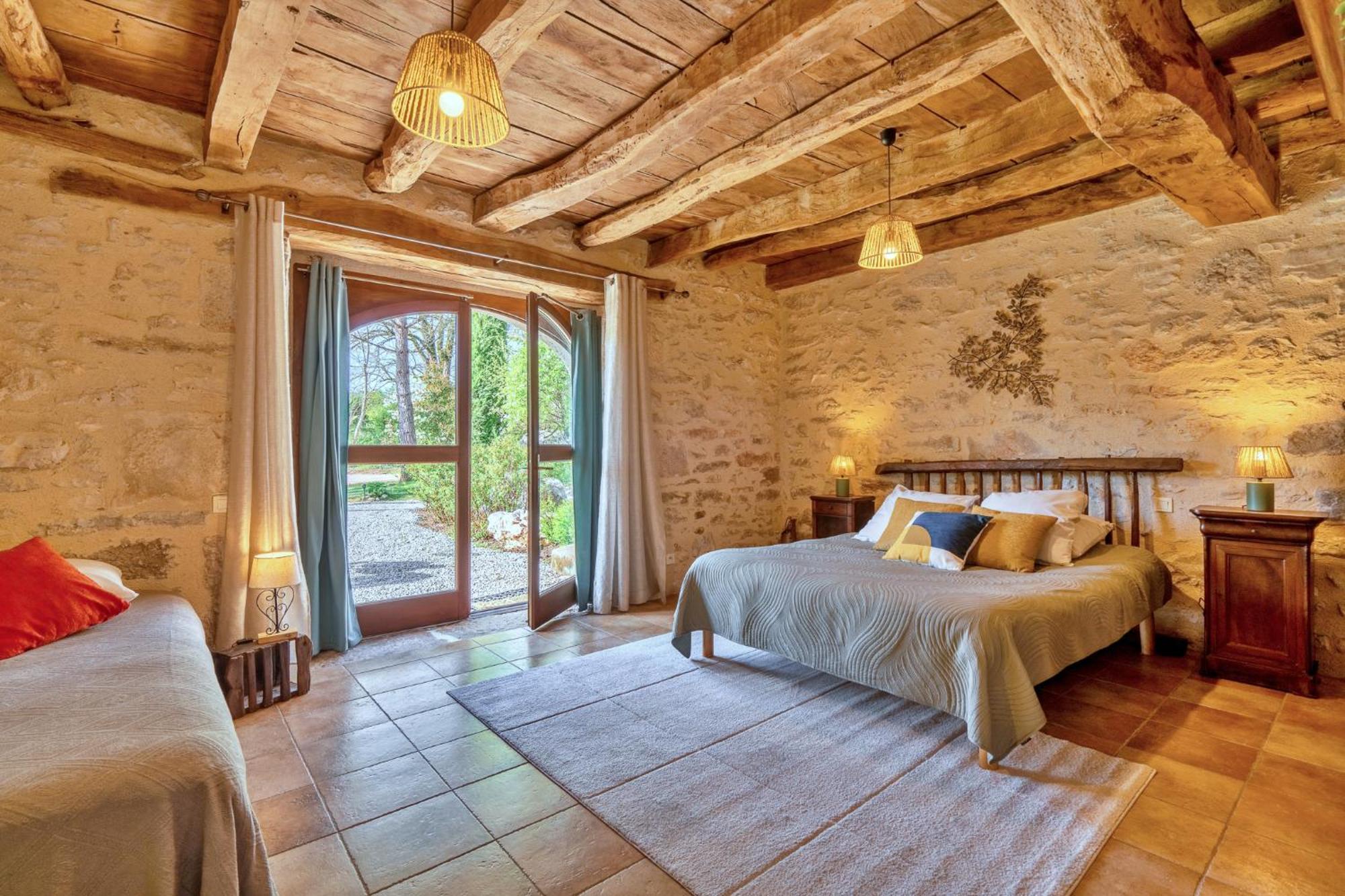 Chambres Et Jardin De Pierres Espédaillac Eksteriør billede