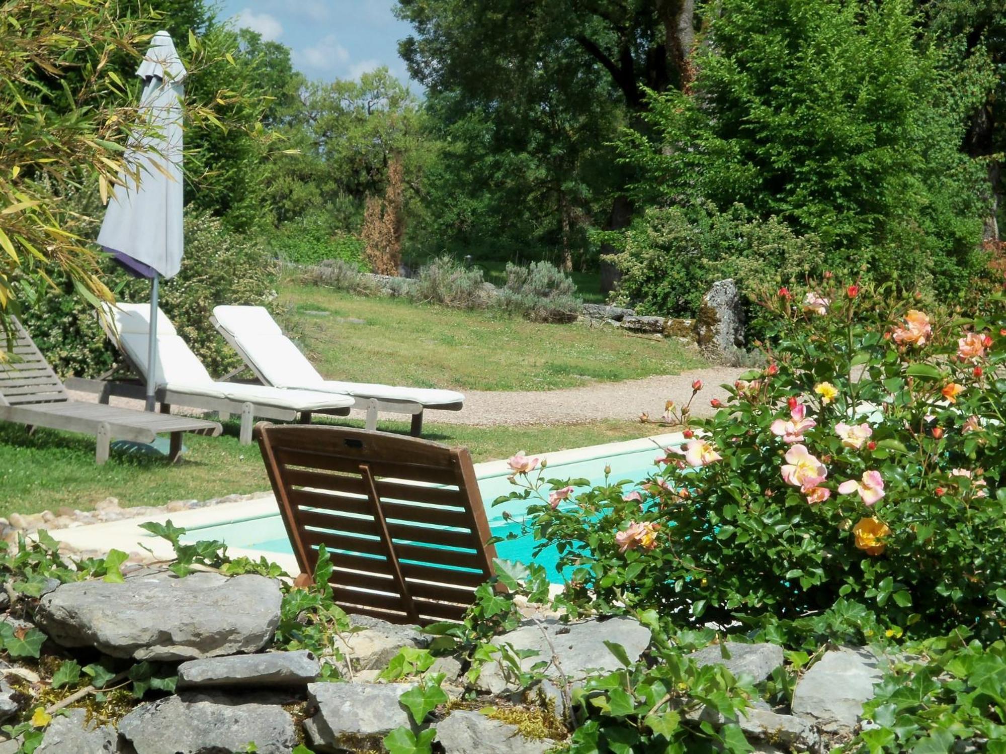 Chambres Et Jardin De Pierres Espédaillac Eksteriør billede